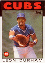 1986 Topps Baseball Cards      460     Leon Durham